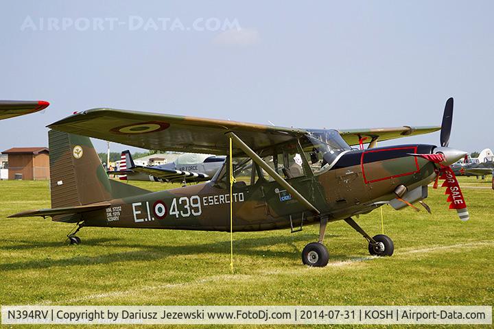 N394RV, SIAI-Marchetti SM-1019 C/N 040, Siai-Marchetti SM 1019  C/N 040, N394RV