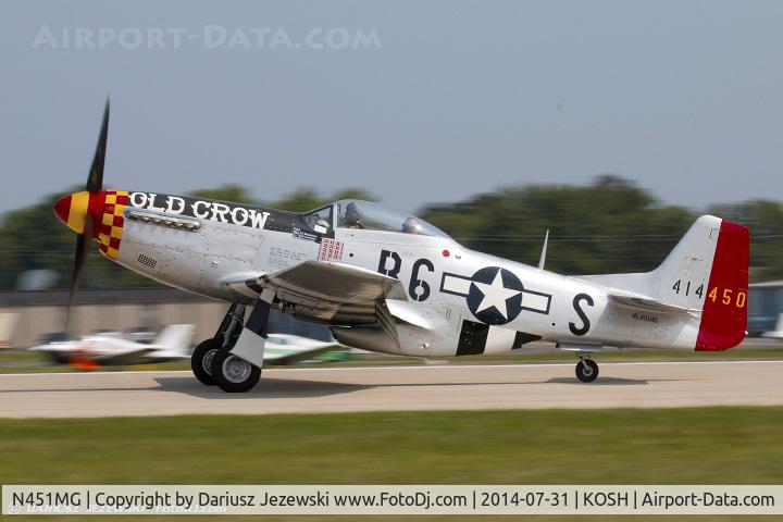 N451MG, 1944 North American P-51D Mustang C/N 44-74774, North American P-51D Mustang 