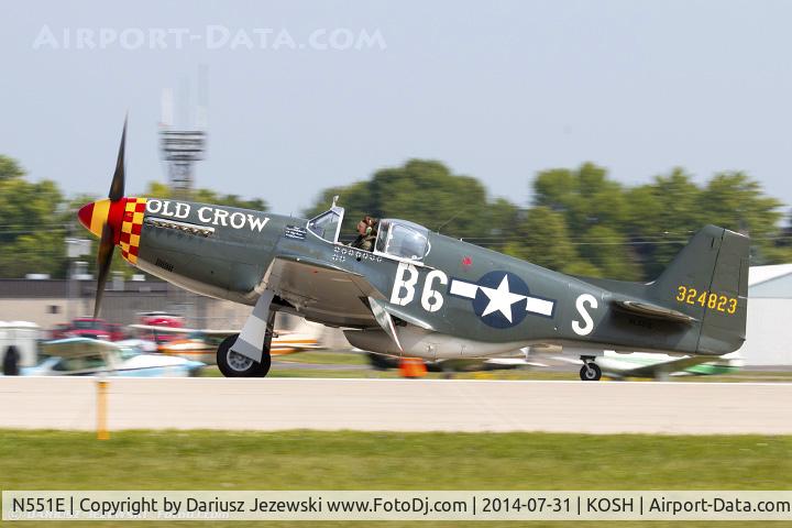 N551E, 1943 North American P-51B-1NA Mustang C/N 102-24700, North American P-51B Mustang 