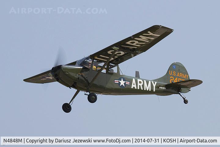 N4848M, Cessna L-19 C/N 24575, Cessna L-19 Bird Dog  C/N 24575, N4848M