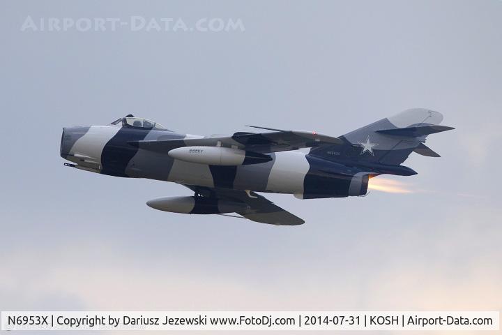 N6953X, PZL-Mielec Lim-6 (MiG-17) C/N 1J0511, PZL Mielec Lim-6 (MiG-17)  C/N 1J0511, N6953X