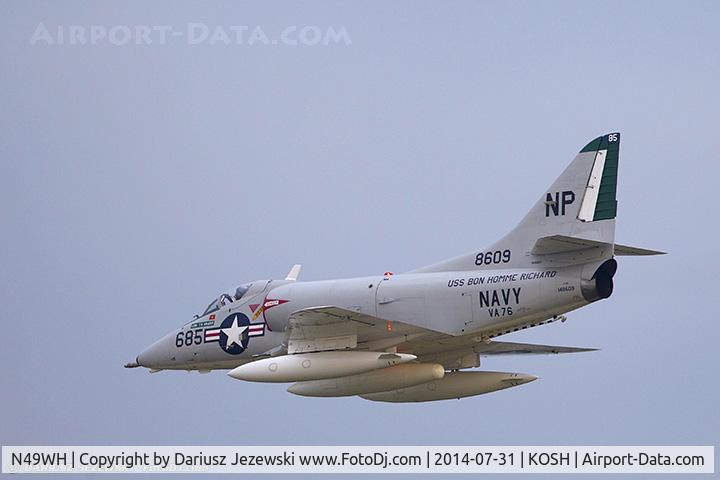 N49WH, 1959 Douglas A-4B Skyhawk C/N 11366, Douglas A-4B Skyhawk C/N 11366, N49WH