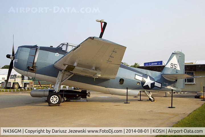 N436GM, Grumman TBM-3E Avenger C/N 4341 (Bu91436), Grumman TBM-3E Avenger  C/N 91436, N436GM