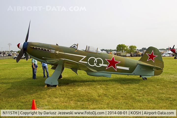 N1157H, 1994 Yakovlev Yak-9U-M C/N 0470402, Yakovlev Yak-9U-M  C/N 0470402, NX1157H