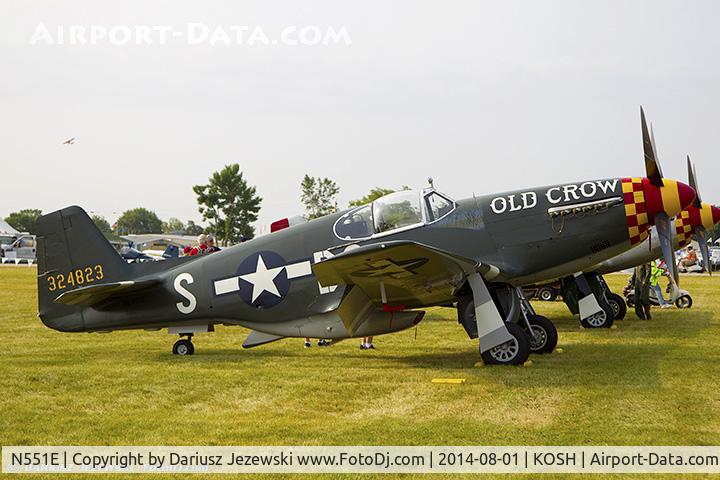 N551E, 1943 North American P-51B-1NA Mustang C/N 102-24700, North American P-51B Mustang 