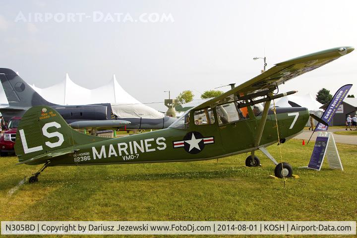 N305BD, Cessna O-1D Bird Dog C/N 22761, Cessna O-1D Bird Dog  C/N 22761, N305BD