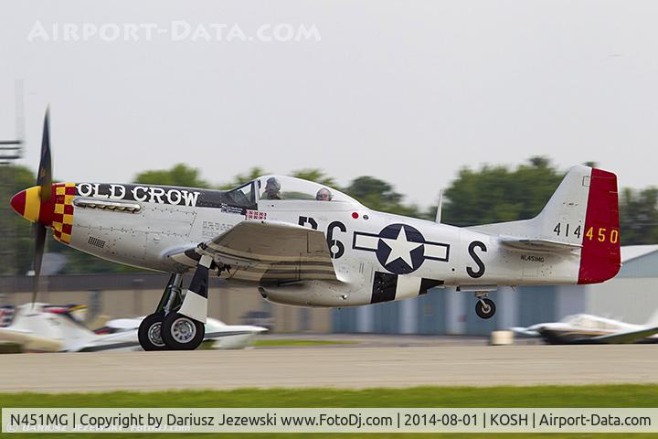 N451MG, 1944 North American P-51D Mustang C/N 44-74774, North American P-51D Mustang 