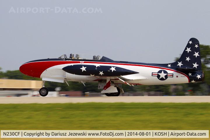 N230CF, 1953 Canadair CT-133 Silver Star 3 C/N T33-24, Canadair T-33 Shooting Star  C/N 21024, NX230CF