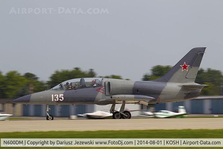 N600DM, 1984 Aero L-39 Albatros C/N 432935, Aero Vodochody L-39 Albatros  C/N 432935, N600DM