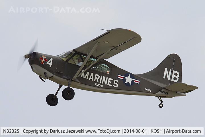 N3232S, 1945 Stinson L-5G Sentinel C/N 76-3597, Stinson L-5G Sentinel  C/N 76-3597, N3232S