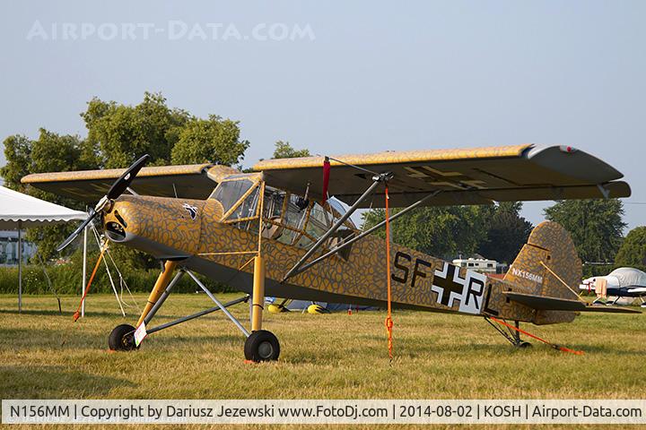 N156MM, 1989 Vans RV-6 C/N 20140, Criquet Aviation Storch Fi-156   C/N CS09007, NX156MM
