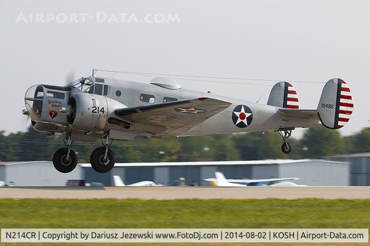 N214CR, 1958 Beech AT-11 Kansan C/N 912, Beech AT-11 Kansas 