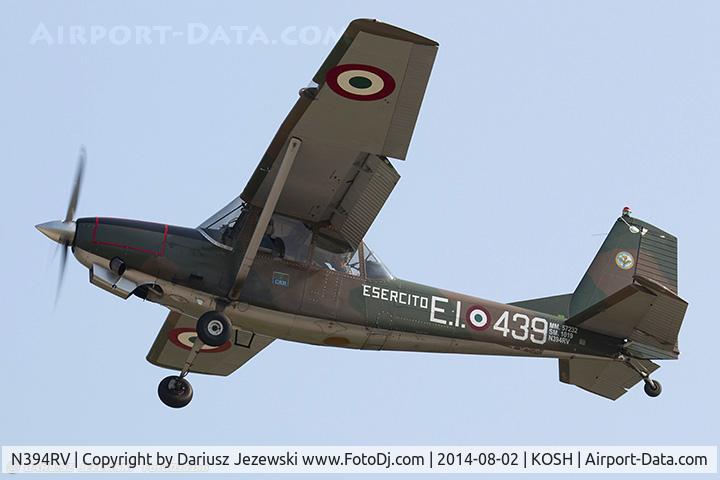 N394RV, SIAI-Marchetti SM-1019 C/N 040, Siai-Marchetti SM 1019  C/N 040, N394RV