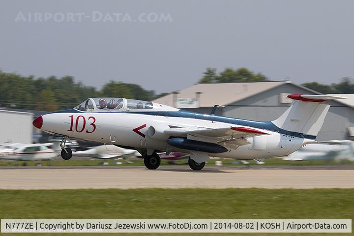 N777ZE, 1972 Aero L-29 Delfin C/N 294688, Aero Vodochody L-29 Delfin  C/N 294688, N777ZE