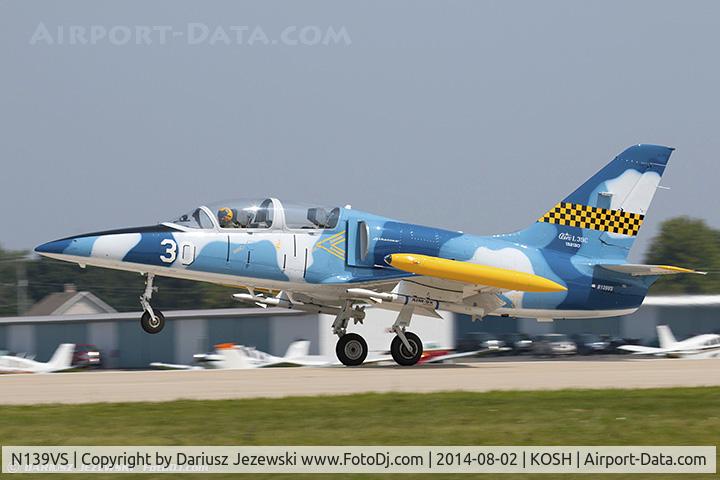 N139VS, 1981 Aero L-39 Albatros C/N 132130, Aero Vodochody L-39 Albatros  C/N 132130, N139VS