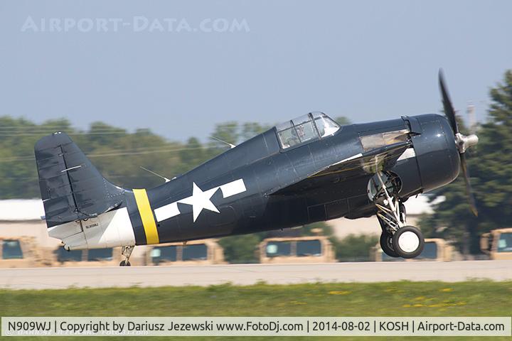 N909WJ, 1944 General Motors (Grumman) FM-2 Wildcat C/N 16203, Grumman FM-2 Wildcat  C/N 16203, NL909WJ
