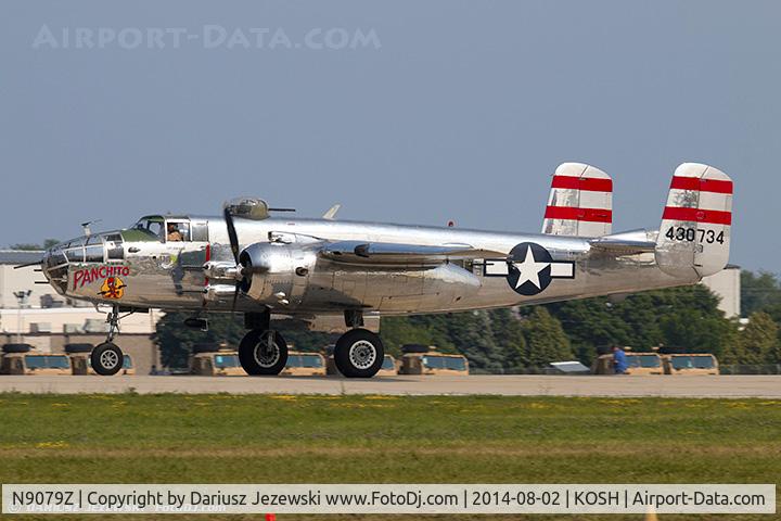 N9079Z, 1944 North American TB-25N Mitchell C/N 108-34009, North American TB-25N Mitchell 