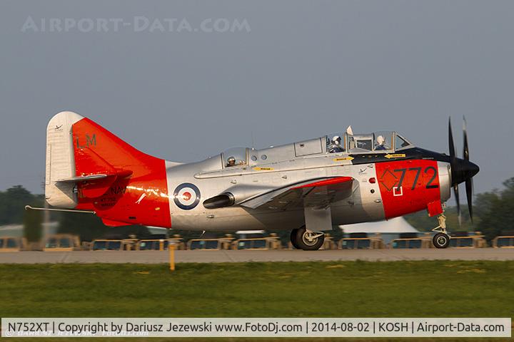 N752XT, 1954 Fairey Gannet T.5 C/N F9137, Fairey Gannet T.5  C/N F9137, N752XT