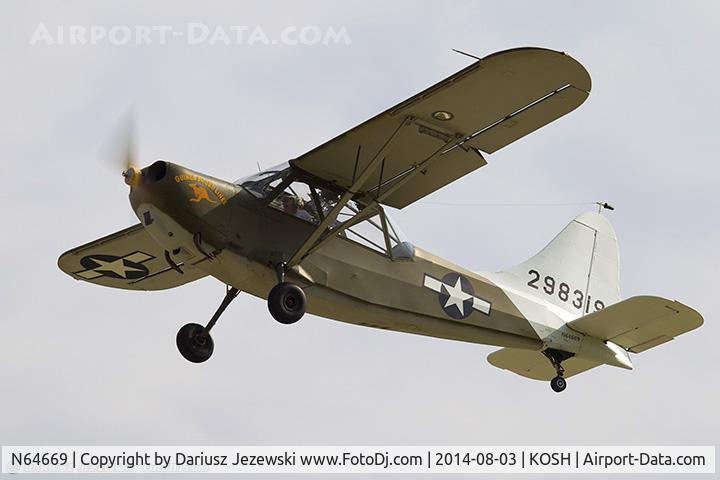N64669, Stinson L-5 Sentinel C/N 76560, Stinson L-5 Sentinel 