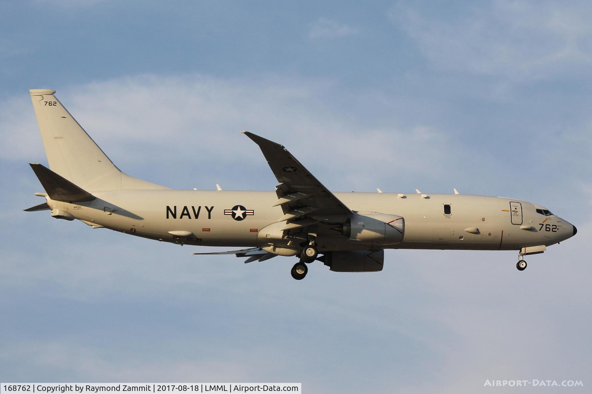 168762, 2014 Boeing P-8A Poseidon C/N 42258, Boeing P-8A Poseidon 168762/762 United States Navy