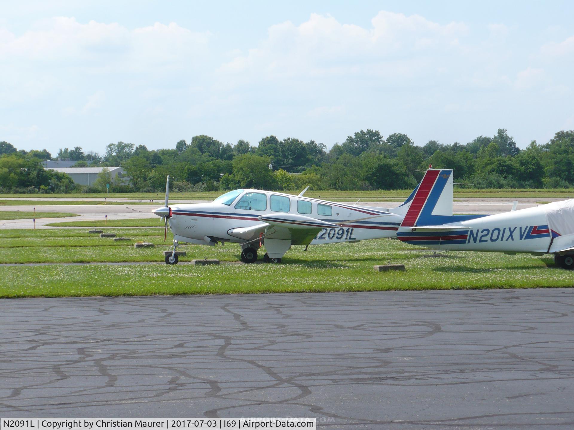 N2091L, 1976 Beech A36 Bonanza 36 C/N E-967, Beech A36