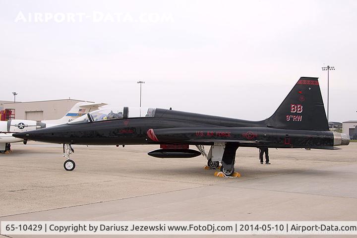 65-10429, 1965 Northrop T-38A-60-NO Talon C/N N.5848, T-38A Talon 65-10429 BB from 1st RS 9th RW Beale AFB, CA