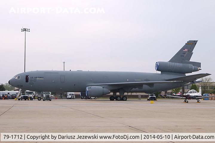 79-1712, 1981 McDonnell Douglas KC-10A Extender C/N 48204, KC-10A Extender 79-1712  from 514th AMW 305th AMW McGuire AFB, NJ