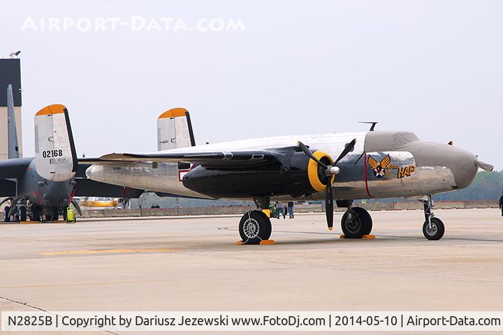 N2825B, 1940 North American RB-25 Mitchell C/N 62-2837, North American RB-25 