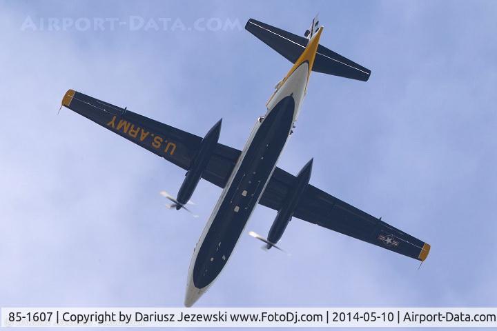 85-1607, 1983 Fokker C-31A (F27-400M) Troopship C/N 10653, C-31A Troopship (F-27-400M) 85-1607 US Army