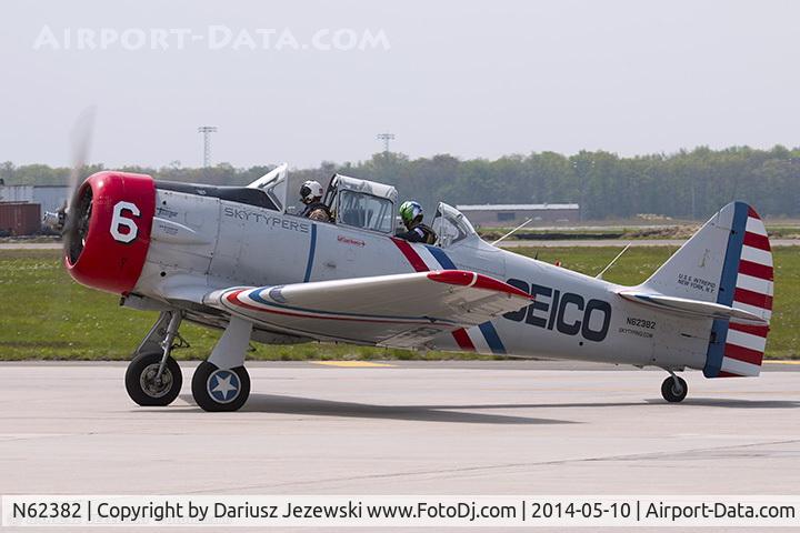 N62382, 1940 North American SNJ-2 Texan C/N 2039, North American SNJ-2 Texan C/N 2039 - Geico Skytypers, N62382