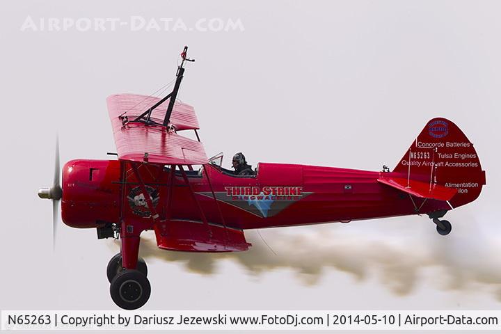 N65263, 1940 Boeing B75N1 C/N 75-3447, Boeing B-75N1 Stearman  C/N 75-3447, N65263