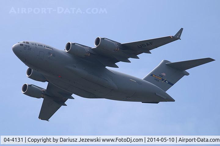 04-4131, 2004 Boeing C-17A Globemaster III C/N P-131, C-17A Globemaster 04-4131 from 6th AS 