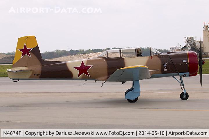 N4674F, 1979 Cessna 172N C/N 17273070, Nanchang CJ-6A  C/N 2851247, N4674F