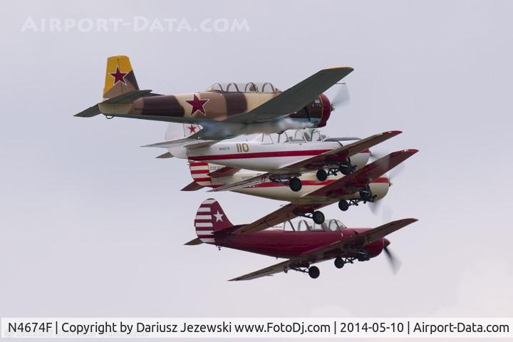 N4674F, 1979 Cessna 172N C/N 17273070, Nanchang CJ-6A  C/N 2851247, N4674F