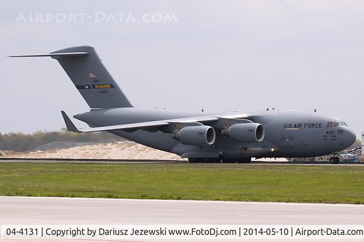 04-4131, 2004 Boeing C-17A Globemaster III C/N P-131, C-17A Globemaster 04-4131 from 6th AS 