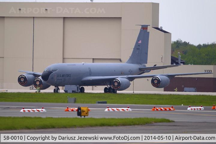 58-0010, 1958 Boeing KC-135R Stratotanker C/N 17755/T0225, KC-135R Stratotanker 58-0010  from 141st ARS 