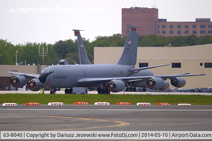 63-8040, 1963 Boeing KC-135R Stratotanker C/N 18657, KC-135E Stratotanker 63-8040  from 141st ARS 