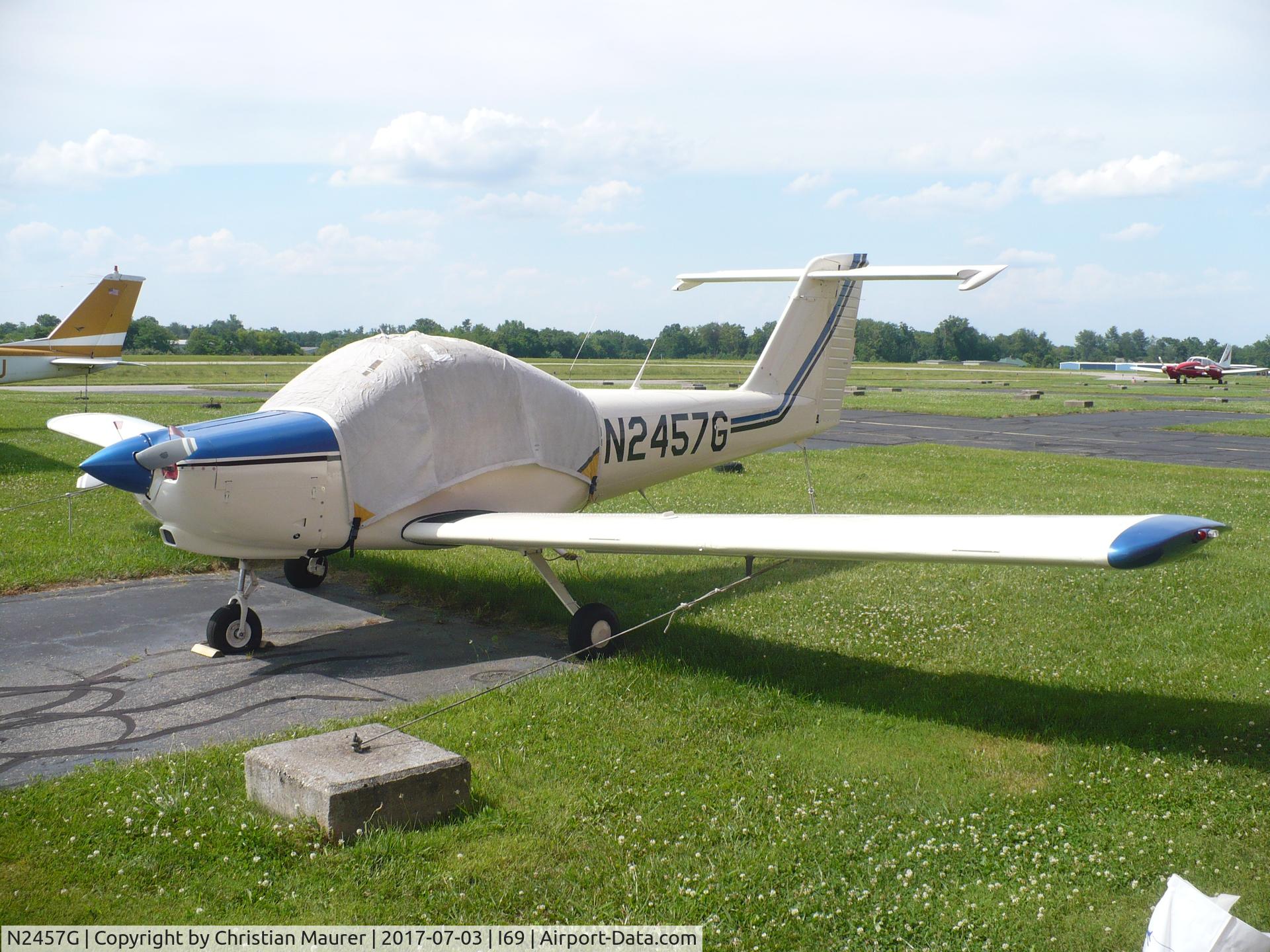 N2457G, 1978 Piper PA-38-112 Tomahawk C/N 38-79A0532, Piper Tomahawk new paint scheme