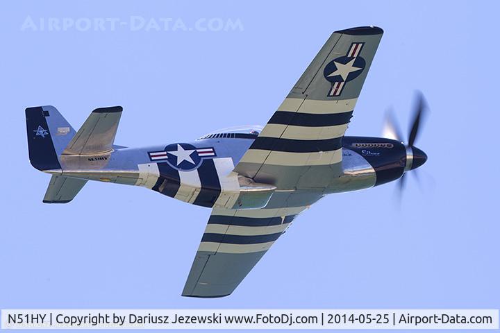 N51HY, 1944 North American P-51D Mustang C/N 124-48192, North American P-51D Mustang 