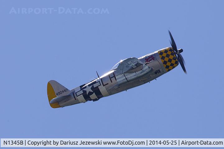 N1345B, 1945 Republic P-47D Thunderbolt C/N 399-55592, Republic P-47D Thunderbolt 
