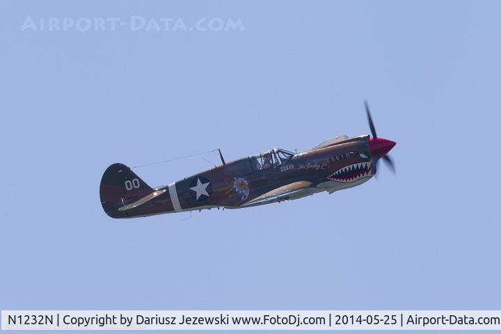 N1232N, 1943 Curtiss P-40N Warhawk C/N 27483, Curtiss P-40M Warhawk 