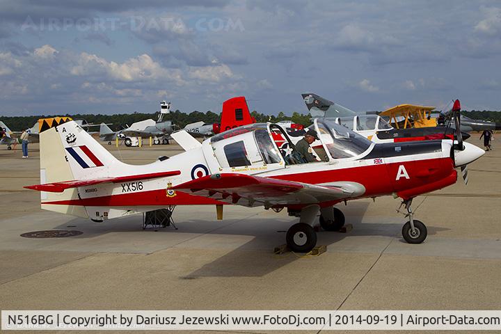 N516BG, 1973 Scottish Aviation Bulldog T.1 C/N BH120/202, Scottish Aviation Bulldog MDL 120/121  C/N BH120/202, N516BG