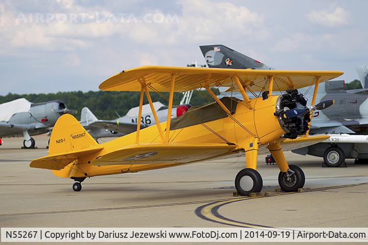 N55267, 1940 Boeing A75N1 (PT17) C/N 75-2310, Boeing A75N1 (PT17) Stearman  C/N 75-2310, N55267