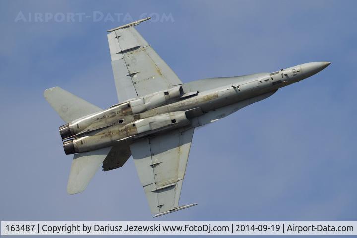 163487, 1988 McDonnell Douglas F/A-18C Hornet C/N 721/C045, F/A-18C Hornet 163487 AD-334 from VFA-106 