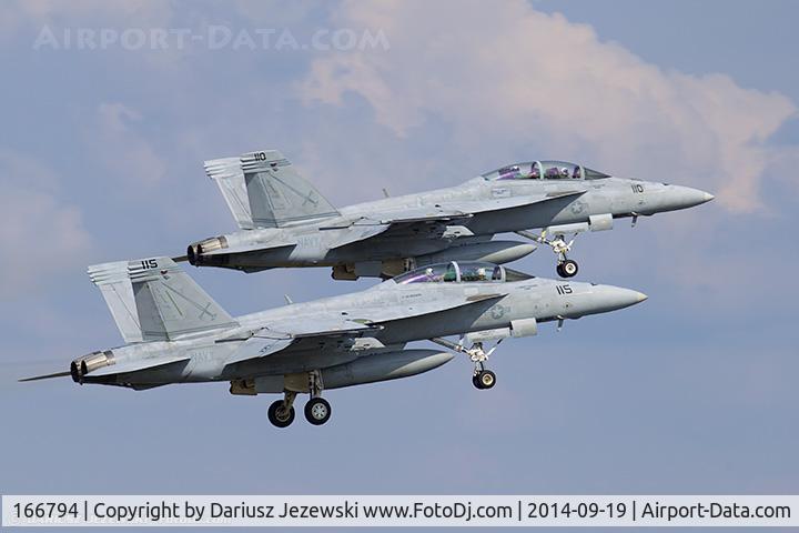 166794, Boeing F/A-18F Super Hornet C/N F167, F/A-18F Super Hornet 166794 AC-115 from VF-32 