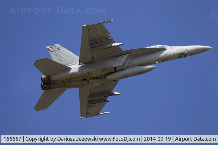 166667, Boeing F/A-18F Super Hornet C/N F145, F/A-18F Super Hornet 166667 AC-105 from VF-32 