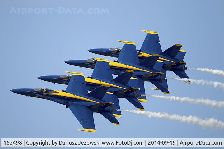 163498, 1988 McDonnell Douglas F/A-18C Hornet C/N 0737/C053, F/A-18C Hornet 163498 C/N 0737 from Blue Angels Demo Team  NAS Pensacola, FL
