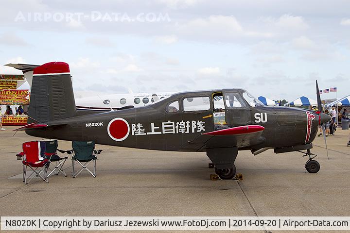 N8020K, 1955 Fuji LM-1 Nikko C/N LM-14, Fuji LM-1  C/N 14, N8020K