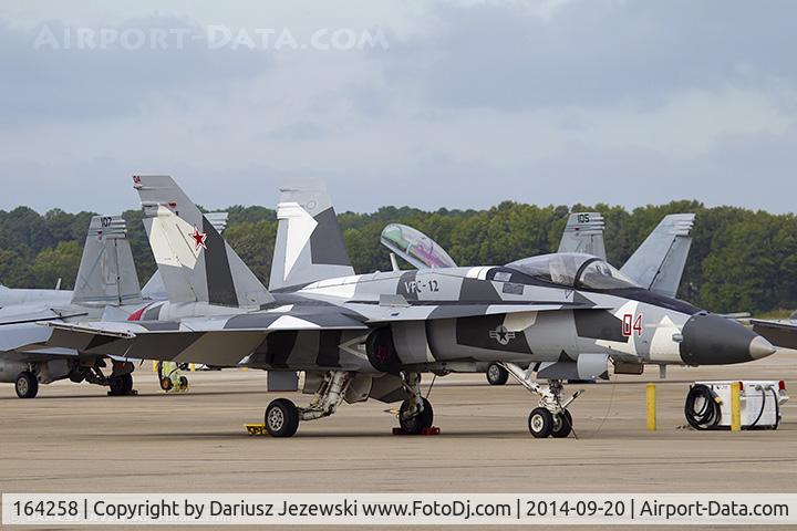 164258, 1991 McDonnell Douglas F/A-18C Hornet C/N 1021/C239, F/A-18C Hornet 164258 AF-04 from VFC-12 