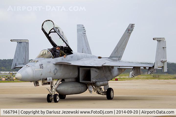 166794, Boeing F/A-18F Super Hornet C/N F167, F/A-18F Super Hornet 166794 AC-115 from VF-32 